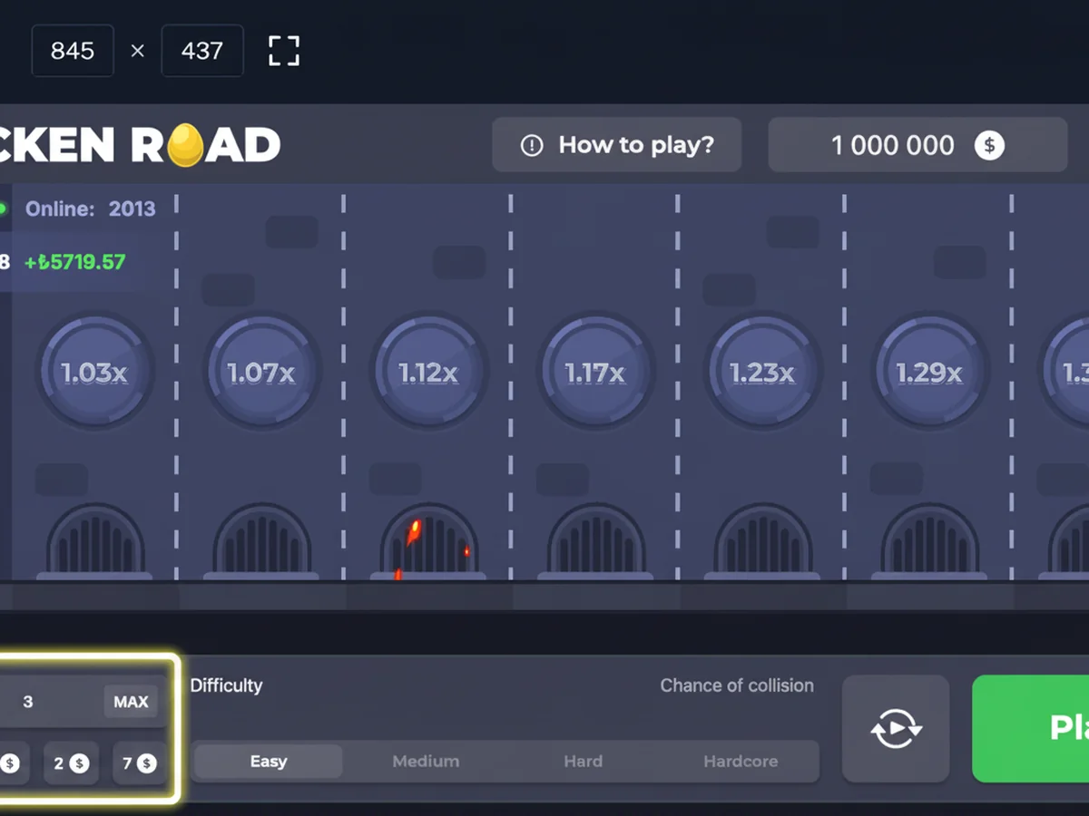 Chicken Road Schritt 2